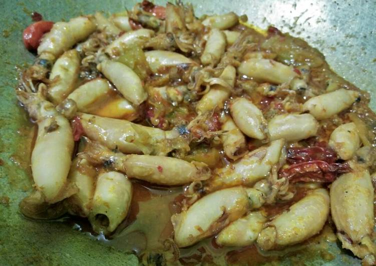 Resep Cumi asin bumbu sederhana Lezat