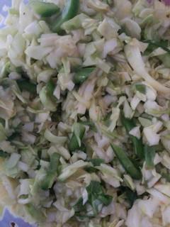 A picture of Easy cabbage salad.