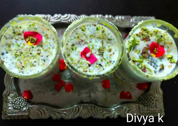 Recipe of Perfect Pista Falooda