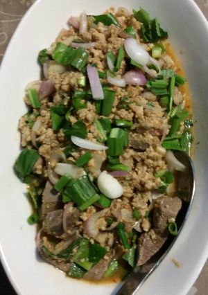 รูปของ ลาบหมู
