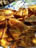 Milanesas de pejerrey al disco
