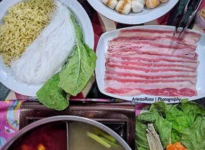 Foto resep Steamboat kuah kaldu ayam, shabu-shabu,suki