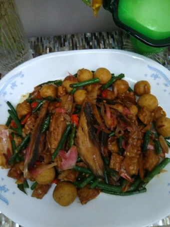 Langkah Gampang Menyiapkan Resep Tumis Tempe Tongkol Tahu Bulat kecombrang Kacang Panjang yang  Bikin Ketagihan Anti Ribet, Bikin Ngiler