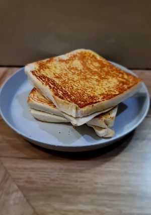 Foto resep Pepperoni Grilled Cheese Sandwich