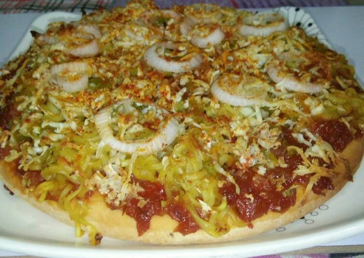 Step-by-Step Guide to Cook Ultimate Yummy Maggi Pizza