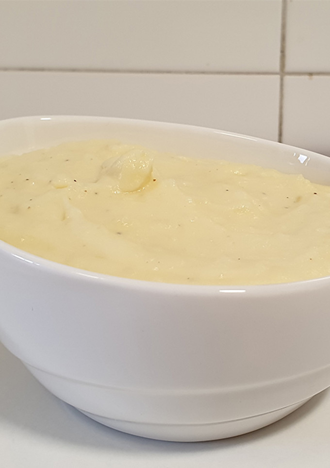 Una foto de Puré de patata casero