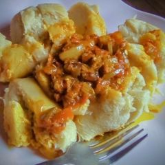 A picture of White beans pudding.
