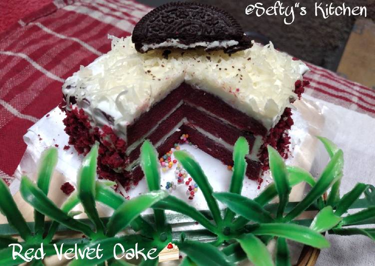 Bagaimana Menyiapkan ❤️Red Velvet Cake❤️ yang Lezat