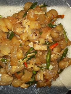 Foto resep Tumis Kikil Cabe Ijo