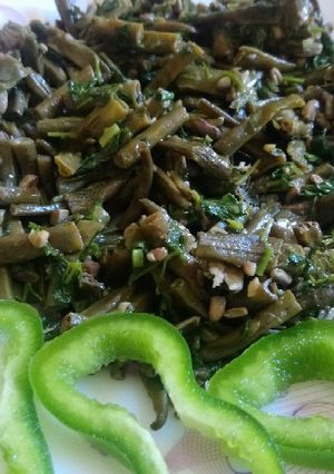 صورة لوصفة لوبيا بالزيت
