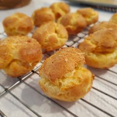 A picture of Cheese Puffs (Gougeres).