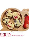 Berry sponge cupcake