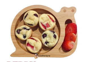 Gambar Berry sponge cupcake