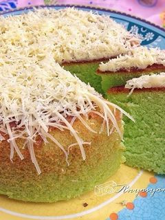 Foto resep Bolu pandan rice cooker