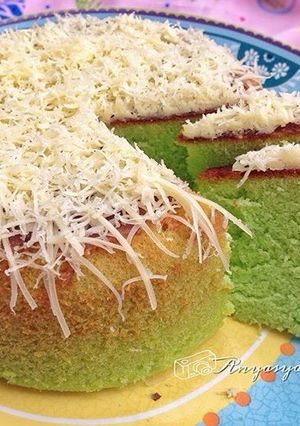 Foto resep Bolu pandan rice cooker