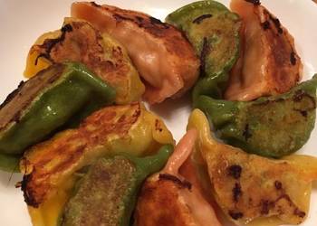 Latest Recipe Colorful Japanese Gyoza Dumpling Yummy Latest Recipe Colorful Japanese Gyoza Dumpling Yummy