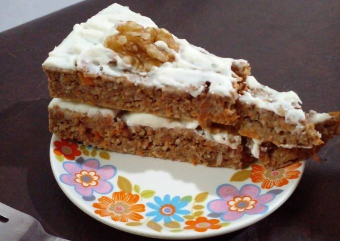 Torta de zanahoria con avena ? cosecha de zanahoria Receta de ú  Cookpad