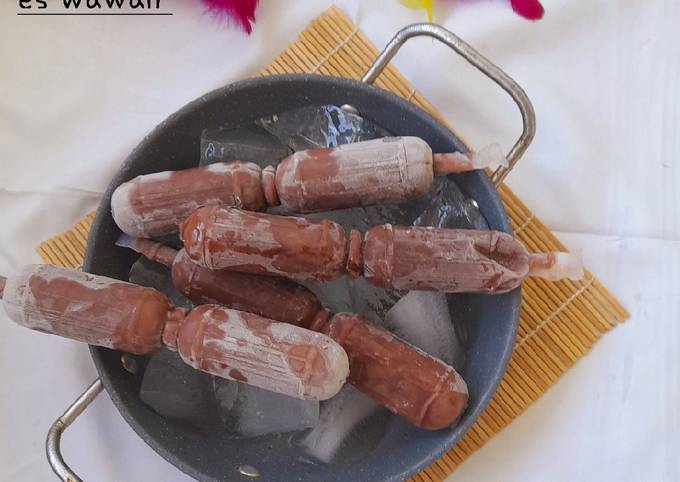 Resep Es wawan rasa coklat🍫 oleh Tata My Beloved - Cookpad