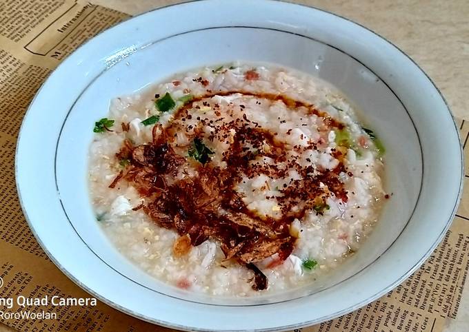 Bubur Kornet Telur