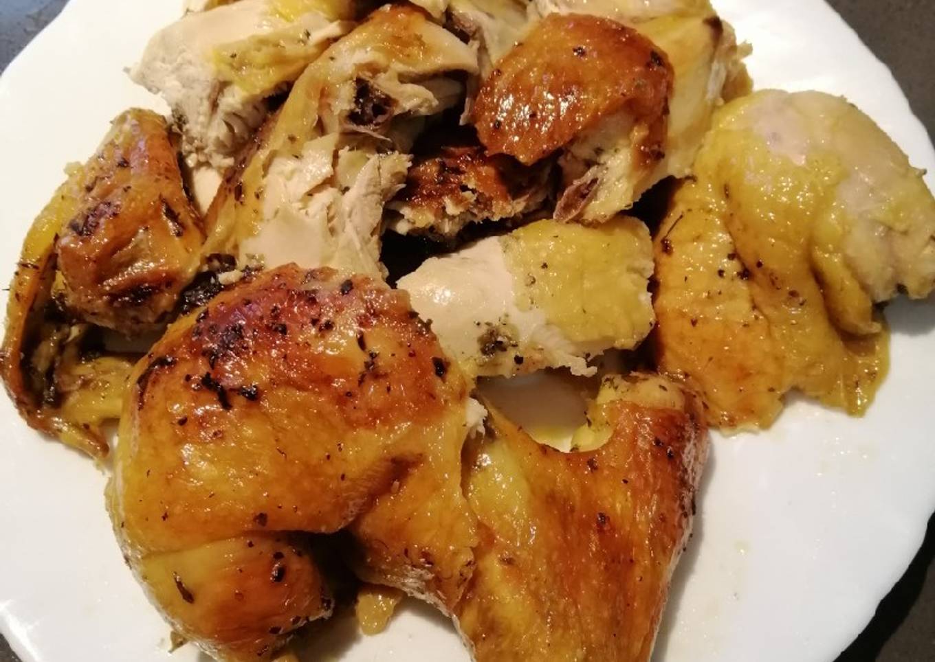 Roasted chicken