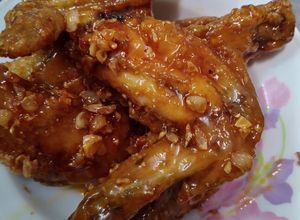 Hình của món Gà rán sốt nước mắm(gà chiên nước mắm).