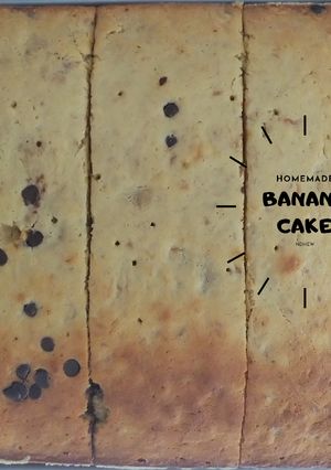 Foto resep Homemade Banana Cake