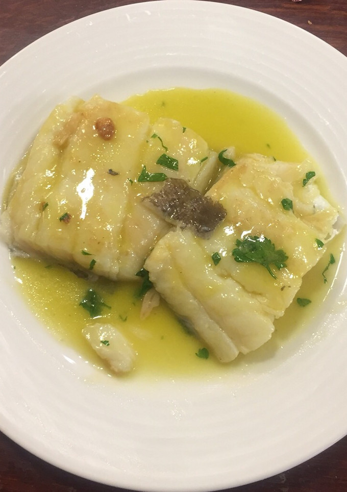 Una foto de Bacalao pil-pil