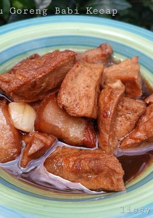 Foto resep Tahu Goreng Babi Kecap