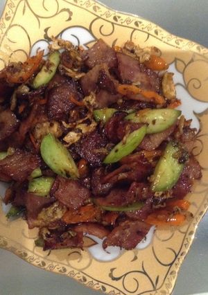 Foto resep Oseng smoked beef,telur,pete pedass..😍😍