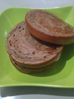 Foto resep Pancake pisang coklat keju