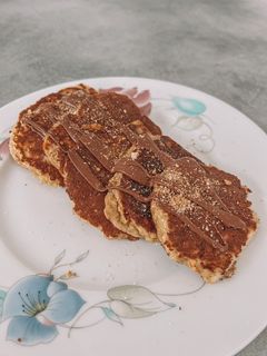 Φωτογραφία της συνταγής Pancakes με μπανάνα και αλεύρι αμυγδάλου