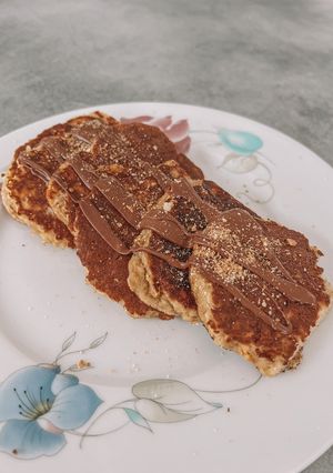 Φωτογραφία της συνταγής Pancakes με μπανάνα και αλεύρι αμυγδάλου