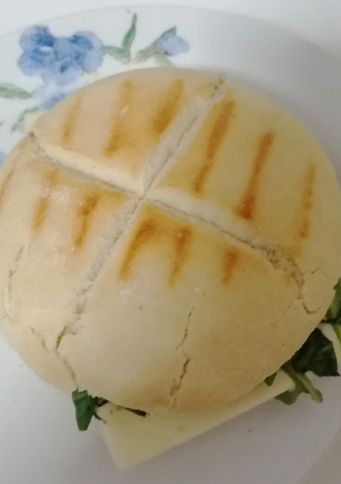 Una foto de Hamburguesa de guisantes