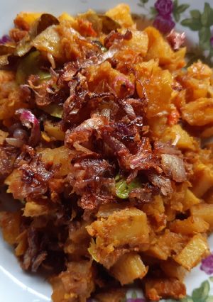 Foto resep Sambel Goreng Kentang Pete