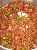 Tumis Pedas Tempe + Daging