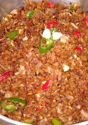 Foto resep Tumis Pedas Tempe + Daging