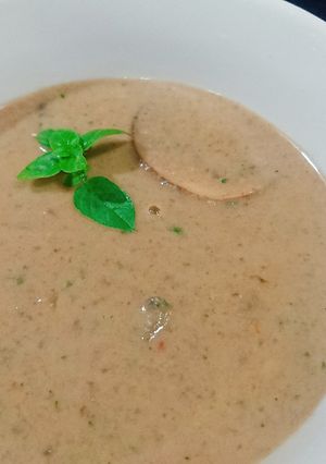Foto de Creme de cogumelos
