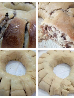 Una foto de Rosca de Pascua rellena receta de Hermana Bernarda