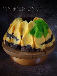 Foto resep (1.50) Marmer Cake 3 Rasa