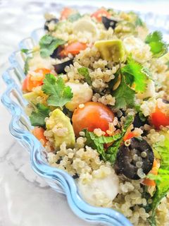 Una foto de Ensalada fresca de quinoa