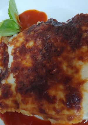 Una foto de Canelones de carne y verduras