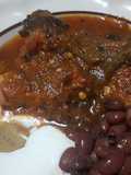 Carne de puerco con rajitas