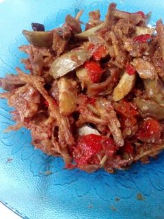 Foto resep Balado teri jengkol