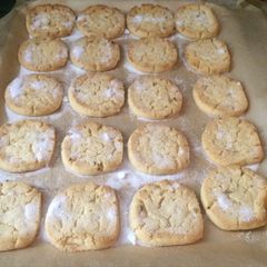 A picture of Lavender Shortbread Cookies.