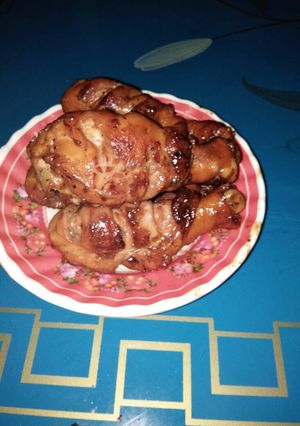 Hình của món Đùi gà chiên nước mắm.