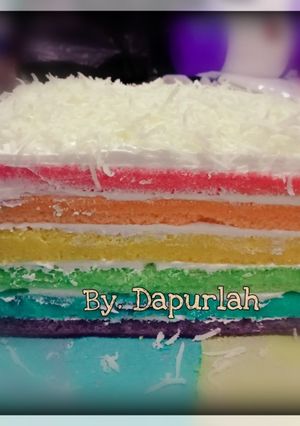 Foto resep Rainbow cake