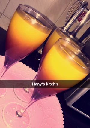 A picture of Mango juice.