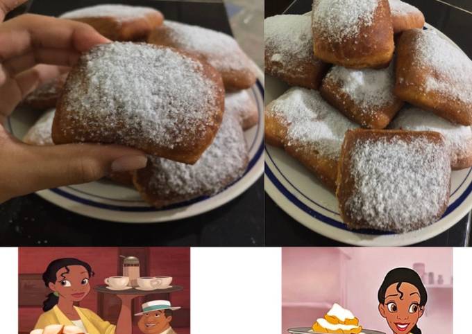 BEIGNETS🐸👑 (La princesa y el sapo especial) Receta de Jennifer Trillos