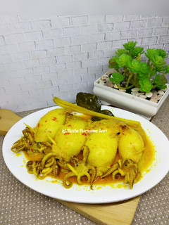 Foto resep Gulai Cumi Gendut