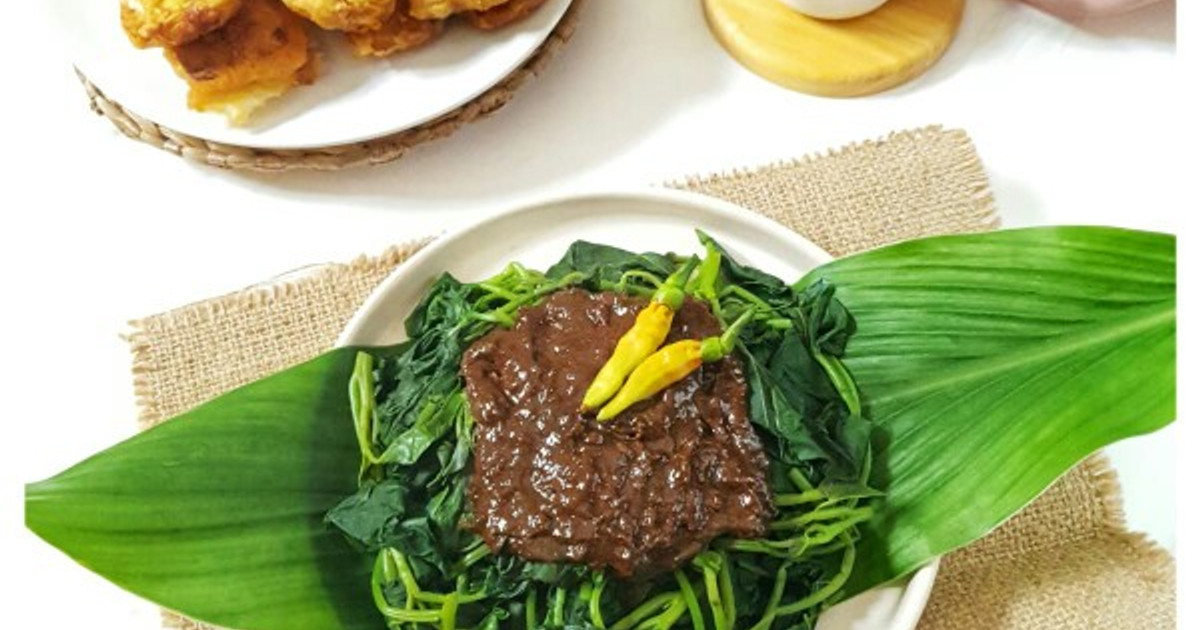 Resep Rujak Sambel Asem Daun Ubi oleh Rossy Anna Oktavia (ABATA Kitchen ...
